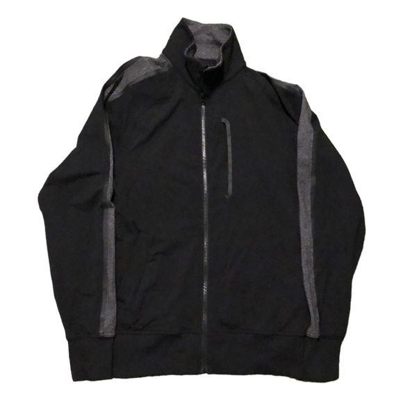 Lululemon Kung Fu Jacket II (First Release) Black Herringbone Stripe Size L - Picture 6 of 9